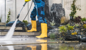 how long to pressure clean a driveway