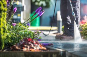 pressure cleaning garden services