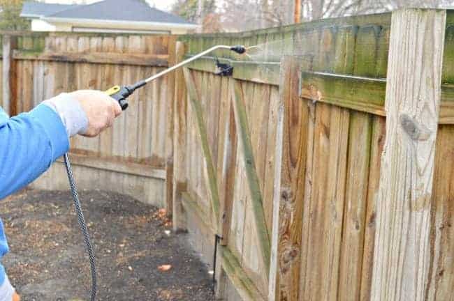 Fence cleaning cost Gordon