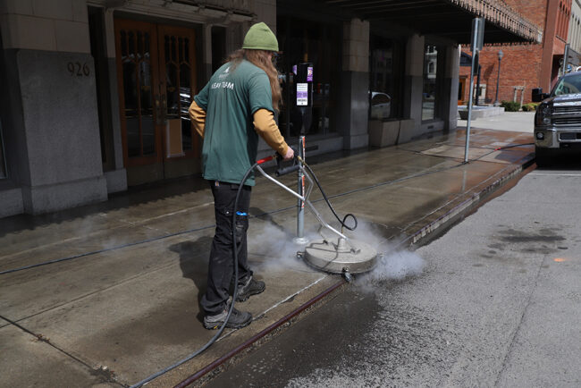 Sidewalk Cleaning Abbotsbury