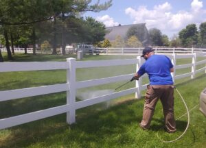 fence cleaning cost Abbotsbury