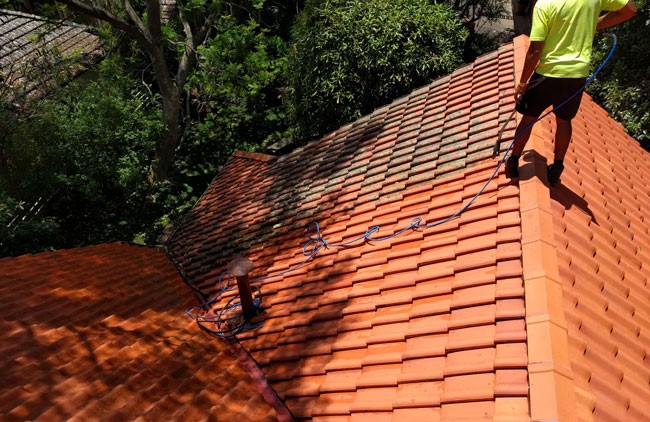 terracotta roof cleaning sydney